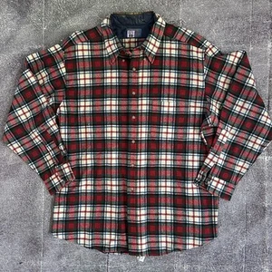 Men's Vintage 90's Pendleton USA Red Green Blue Flannel Board Trail Shirt Sz XL - Picture 1 of 4