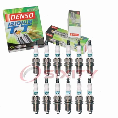 12 pc Denso Iridium TT Spark Plugs for 1998 Mercedes-Benz ML320 3.2L V6 pu - Image 1 of 4