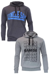 Uncle Sam Herren Hoodie mit Kapuze Sport Freizeit Pullover Fitness M L XL - 6XL - Bild 1 von 11