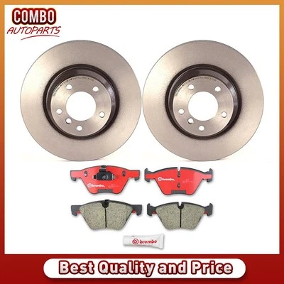 Juego de pastillas de freno de disco delanteras rotor de freno de disco para BMW 330xi 2006-2006 Foto 1 de 4