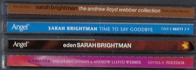 # Lot 4 CD Sarah Brightman: Time to Say Goodbye, Surrender, Eden, ALW Collection - Bild 1 von 4
