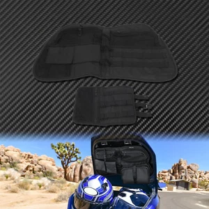 Bolsa organizadora negra tapa trasera apta para Honda Goldwing GL1800 2018-2020 - Imagen 1 de 12