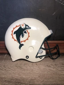 Vintage Miami Dolphin Football 3-D Helmet Wall Plaque NFL Forever Collectible A5 - Picture 1 of 7