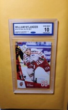 Graded Gem Mint 10 2014-15 SHL Elite Set rookie rc WILLIAM NYLANDER
