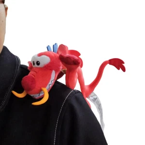 Disney Mulan Mushu Dragon Doll Shoulder Magnetic Pal Plush Toy - Picture 1 of 3