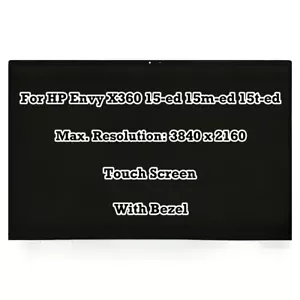 Conjunto de Pantalla Táctil LCD OLED 4K para HP Envy X360 15m-ed0xxx 15m-ed1xxx - Imagen 1 de 5