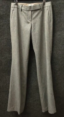 Ann Taylor Loft US 6 Marisa Grey with Silver Metallic thread Fully Lined - Image 1 of 4