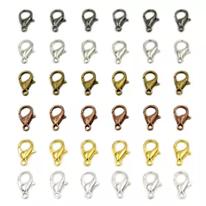 Fibbia Artigli Aragosta Adatto per Collana Bracciali Gioielli 10mm 12mm 15mm - Foto 1 di 29