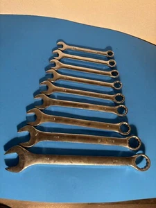 9 Piece Large Combination Wrench Set Metric 12 Point China 5/8"-1 1/4" - Picture 1 of 6