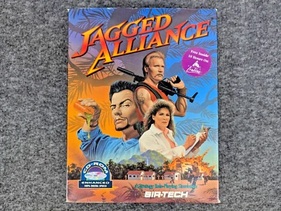 Jagged Alliance Big Box (PC, 1995, CD-ROM) Sir-Tech - Completo En Caja - Usado en Excelente Condición Foto 1 de 4
