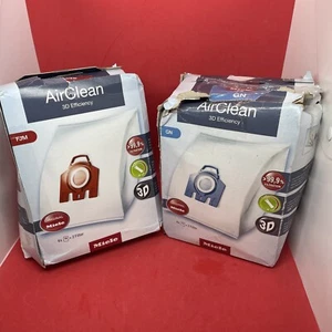 Miele AirClean 3D Efficiency Staubbeutel, Typ FJM & GN 4 Beutel je & 2 Filter - Bild 1 von 3