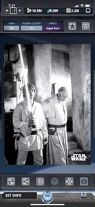 Topps Star Wars Digital Card Trader Black & White ANH A Gift For Luke Award - Picture 1 of 1