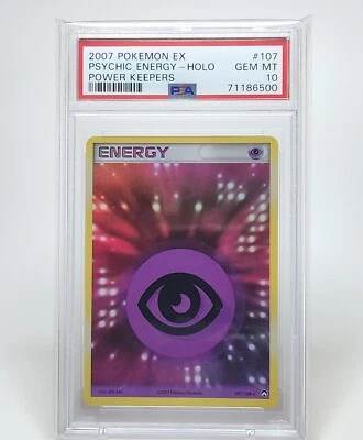 Pokemon Psychic Energy 107/108 Holo Rare PSA 10 - EX Power Keepers - Image 1 of 2