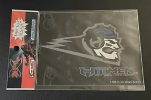 2001 Artbox XFL Super Size Stickers New York NJ Hitmen Sticker Pack Sealed - Picture 1 of 2