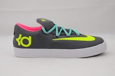 Nike KD Vulc (GS) Grey Youth Multiple Sizes New in Box NO Lid 642085 004 - Image 1 of 4
