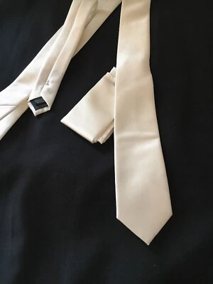 Giovanni Vitarelli Hombre Microfibra Corbata Cuello con Bolsillo Cuadrado 62" Largo Foto 1 de 4