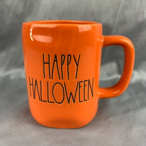 Nueva Taza Rae Dunn Feliz Halloween Naranja Acabado Brillante - Imagen 1 de 9