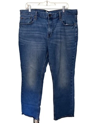 Old Navy Womens Plus Size Blue Denim Jeans 18 Wide Leg Stretch Casual - Image 1 of 4