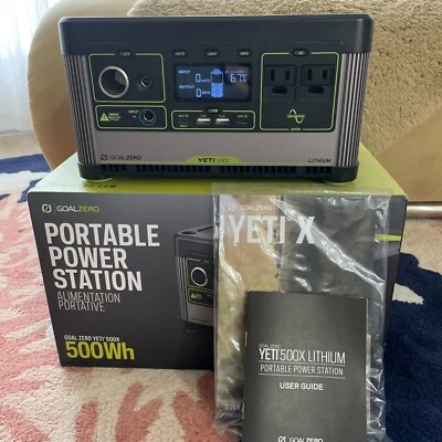 Генератор солнечной энергии Goal Zero Yeti 500x с зарядным устройством. - Изображение 1 из 4