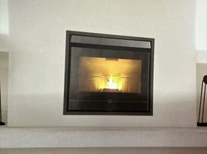 INSERT LINE 600 THERMOROSSI CAMINO PELLET 12 KW CANALIZZATO - Bild 1 von 6