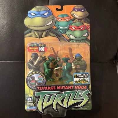 忍者神龟 幼儿海龟 2004 年人偶 TMNT 玩伴 — 第 1/4 张图片