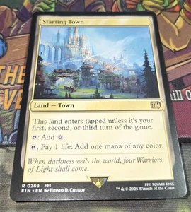 STARTING TOWN ~ Packfresh ~ Final Fantasy ~ MtG ~ Free Shipping!!! - Picture 1 of 6