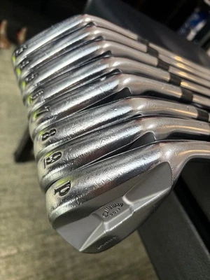 callaway iron set prototype S300 FLEX-S 3, 4, 5, 6, 7, 8, 9, P used - Image 1 of 4