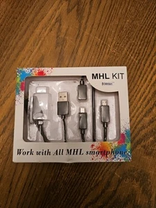 Câble adaptateur MHL micro usb vers hdmi 1080p hd tv - Photo 1 sur 4