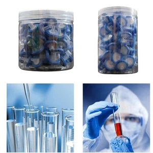 100 Stück 0,45/0,22 μm organische Mikrofiltrationsmembran Durchmesser 50 mm für Labor - Bild 1 von 13