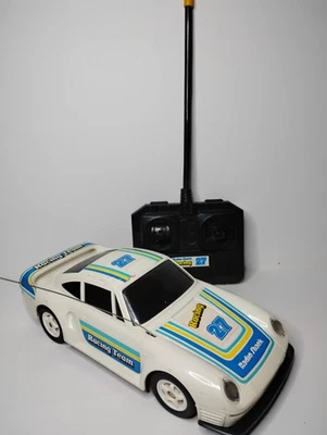 Vintage Radio Shack Racing 27 Porshe Remote control car Tested and works - Image 1 of 4