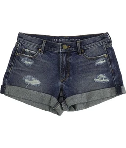 Articles of Society Womens Behy Casual Denim Shorts, Blue, 30 - Picture 1 of 2