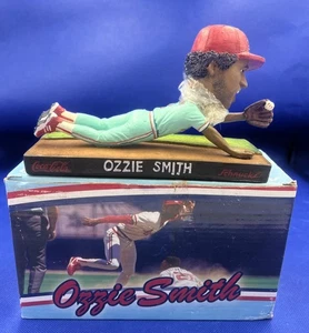 Bobblehead de buceo Coca-Cola 2009 de los Cardenales de San Luis Salón de la fama Ozzie Smith SGA NUEVO EN CAJA - Imagen 1 de 8