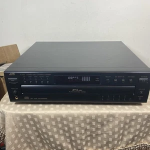 JVC 5 Disc CD Player  1-Bit PEM DD Converter Carousel Black XL-F252 With Remote - Picture 1 of 11