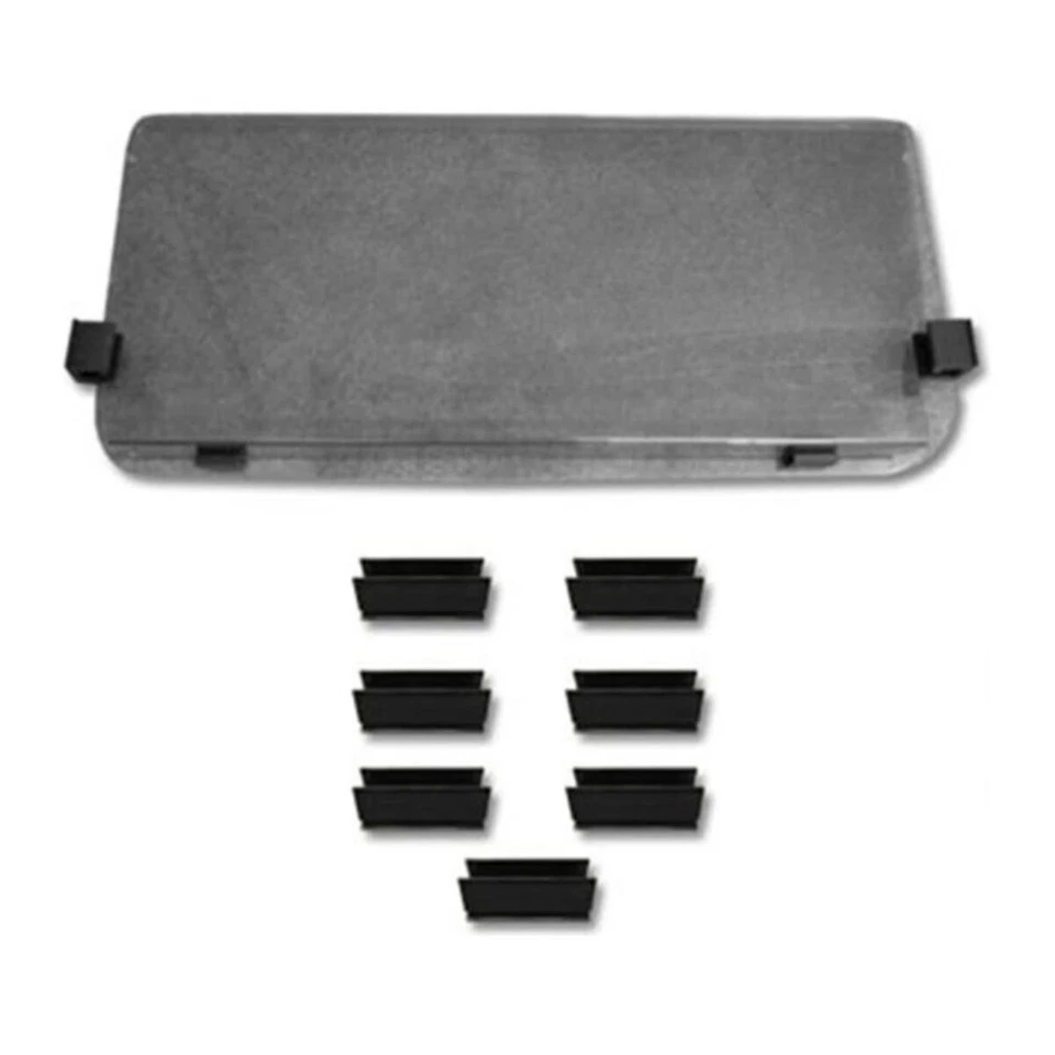 MadJax Two-Piece Flip-Down Tinted Golf Cart Windshield | Club Car DS 1982-2000.5 Foto 1 de 3