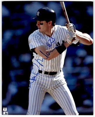 HAL MORRIS Autographed 8x10 Photo New York Yankees - Image 1 of 2