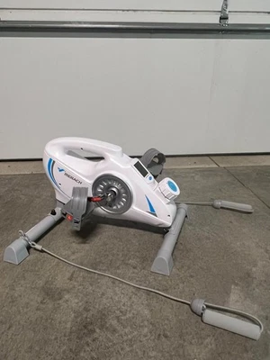 Merach Under Desk Elliptical Bike w/Arm Resistance Bands and Non-Slip Mat - Image 1 of 4