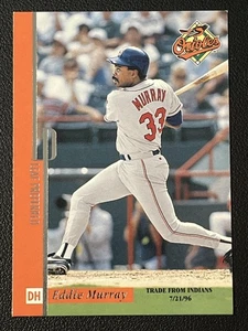1996 Leaf Preferred #68 Eddie Murray Baltimore Orioles Baseball Card - Picture 1 of 2