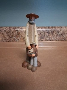 Vtg Williraye Studio Wise & Wonderful Ties That Bind Figurine Hand Painted Carve - Picture 1 of 5