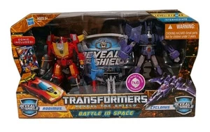 Transformers Reveal The Shield RTS Battle In Space Rodimus and Cylonus MISB - Picture 1 of 9