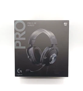 Casque gaming supra-auriculaire Logitech Pro X Se noir filaire - Photo 1/5