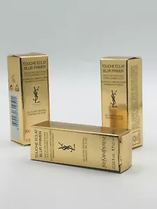 Qty 3 Yves Saint Laurent Touche Eclat Blur Primer .33 oz 10 ml New In Box - Picture 1 of 4