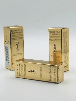 Qty 3 Yves Saint Laurent Touche Eclat Blur Primer .33 oz 10 ml New In Box - Image 1 of 4
