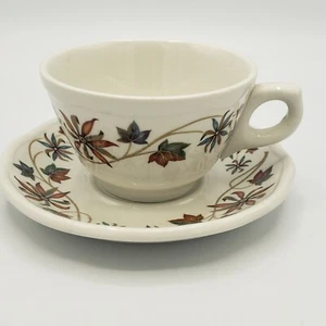 VTG Duraline Grindley Cup & Saucer Hotelware Restaurant Ware England 1963 - 1964 - Picture 1 of 16