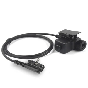 Walkie Talkie Tactical Headset Adapter Radio for Vertex VX-160 VX-210 Series - Zdjęcie 1 z 7