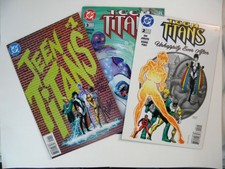Teen Titans DC Comics Issues 1, 2, 3, 1996 Bagged unread