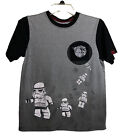 Star Wars LEGO stormtroopers Tshirt Death Star Pocket Garçons XL 14/16