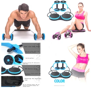 Bauchtrainingsrad Multifunktion & 6 Trainingslevel Ganzkörper Fitness - Bild 1 von 6