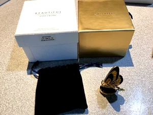 Estée Lauder Beautiful BEJEWELED BUTTERFLY Solid Parfum Compact 2007 Collection - Bild 1 von 6