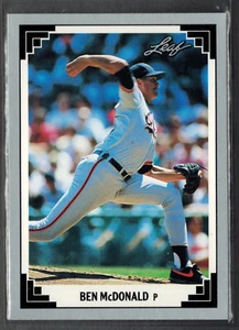 Hoja 1991 ~ Ben McDonald 117 *Tarjeta real **Envío gratuito el mismo día - Imagen 1 de 2