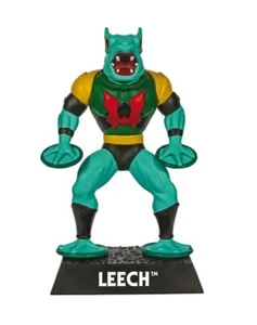 Statuetta LEECH Masters of the universe nuova & scatola + libretto he-man - Foto 1 di 1